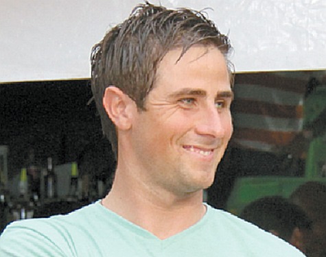 Local sailor Andrew Lewis was in 45th position after day one of his event.